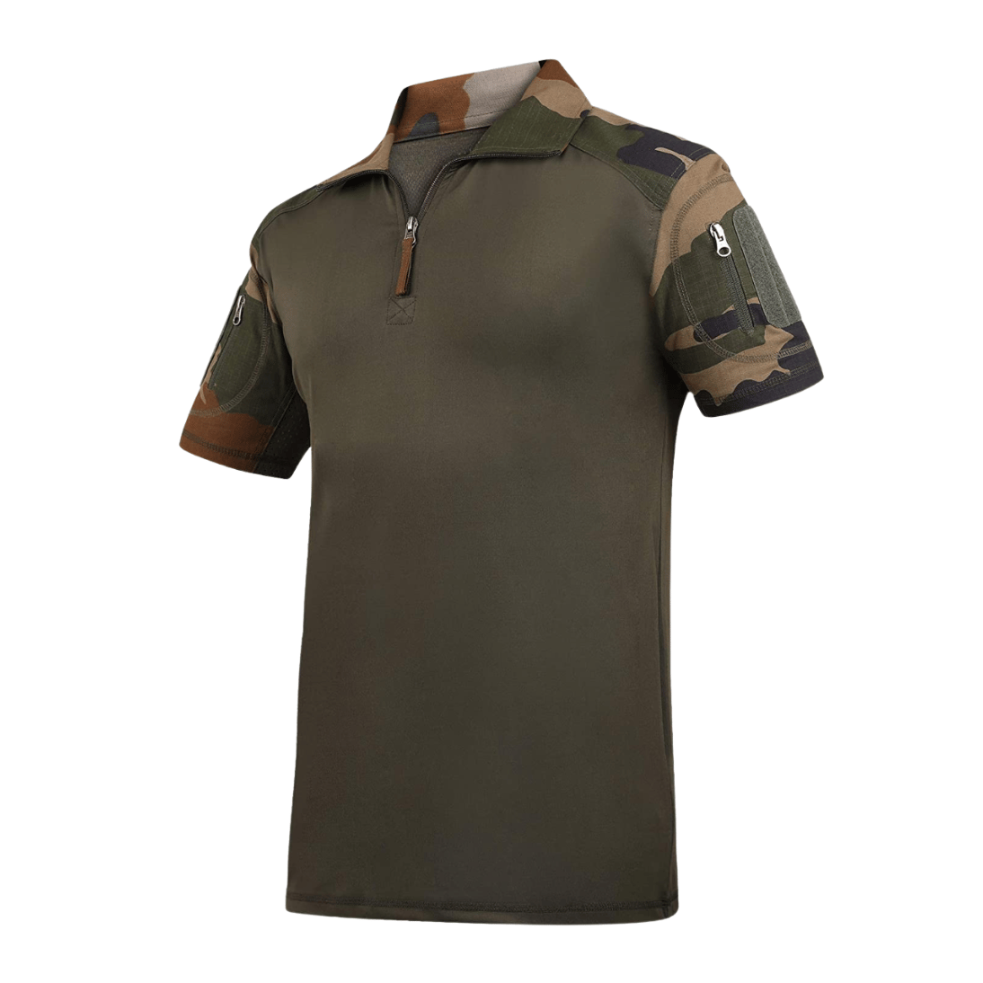 Men's Camo-Sleeve Training T-Shirt - Image 5