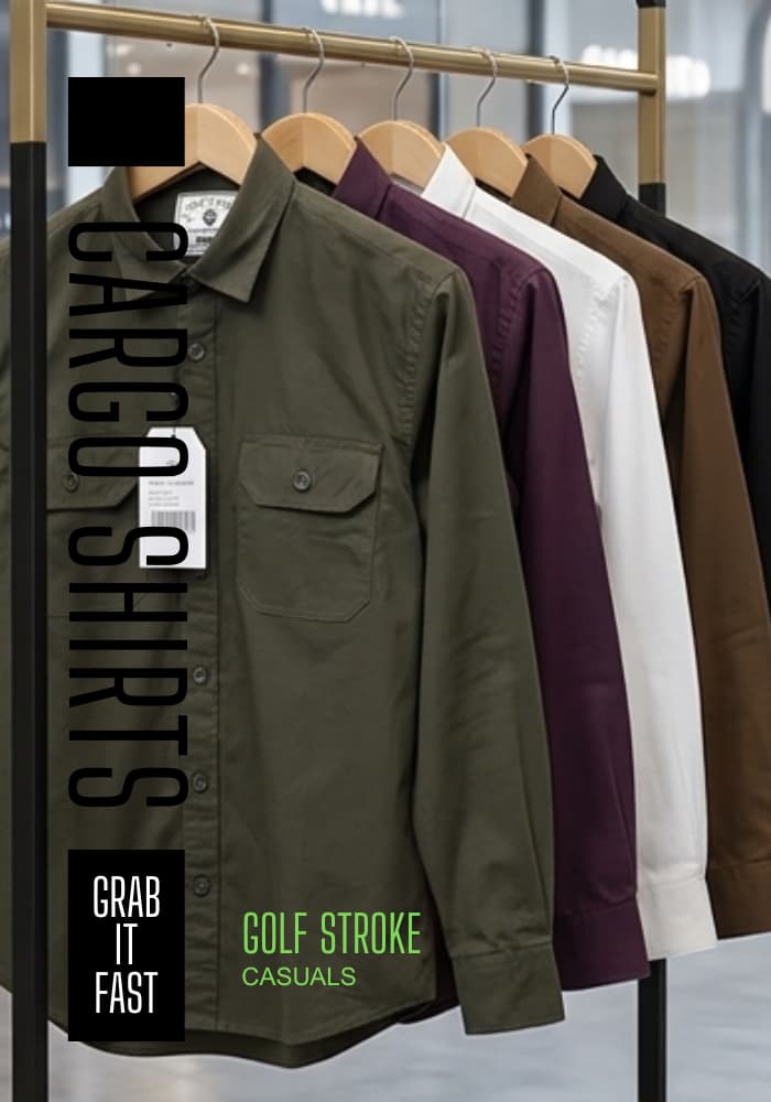 Double Pocket Cargo Shirts