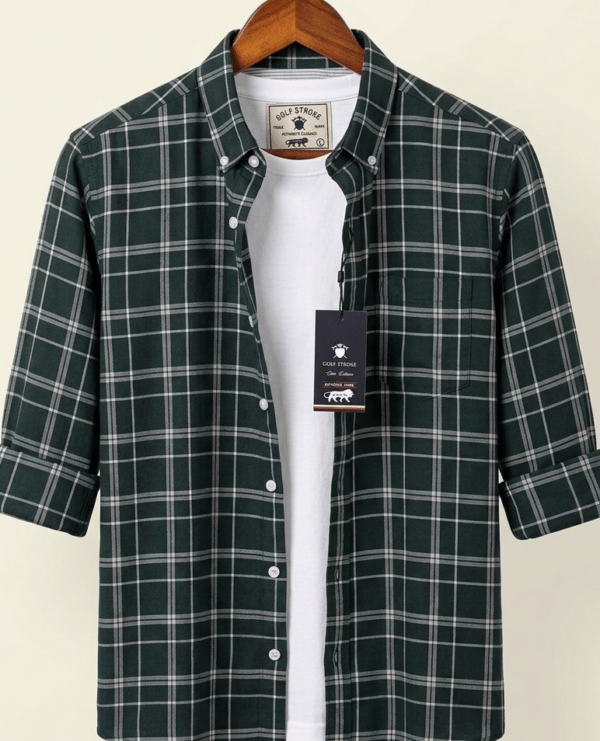 Oxford Check Shirts2 - Image 5