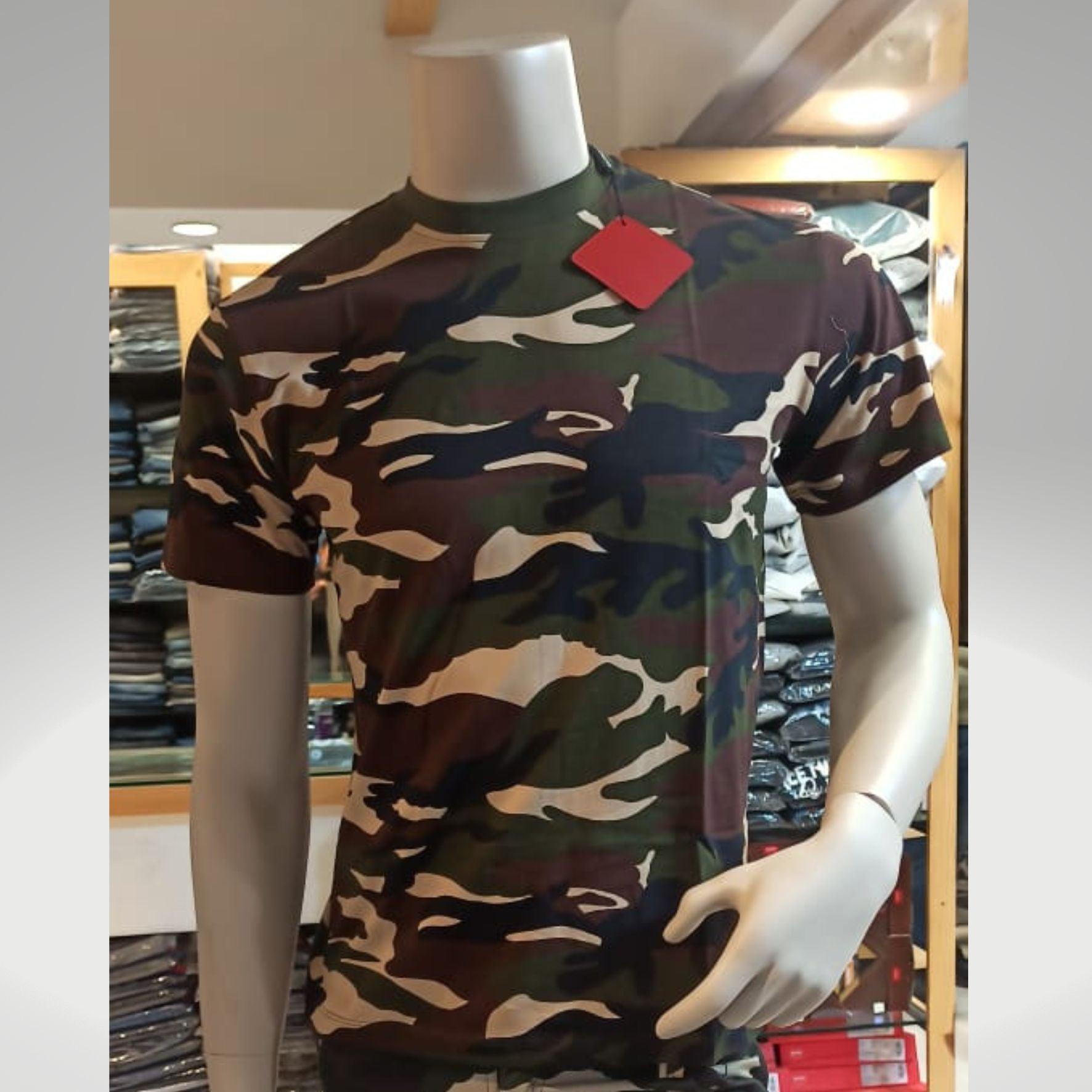 Short Sleeves Camo T-Shirt-Ssb - Image 2