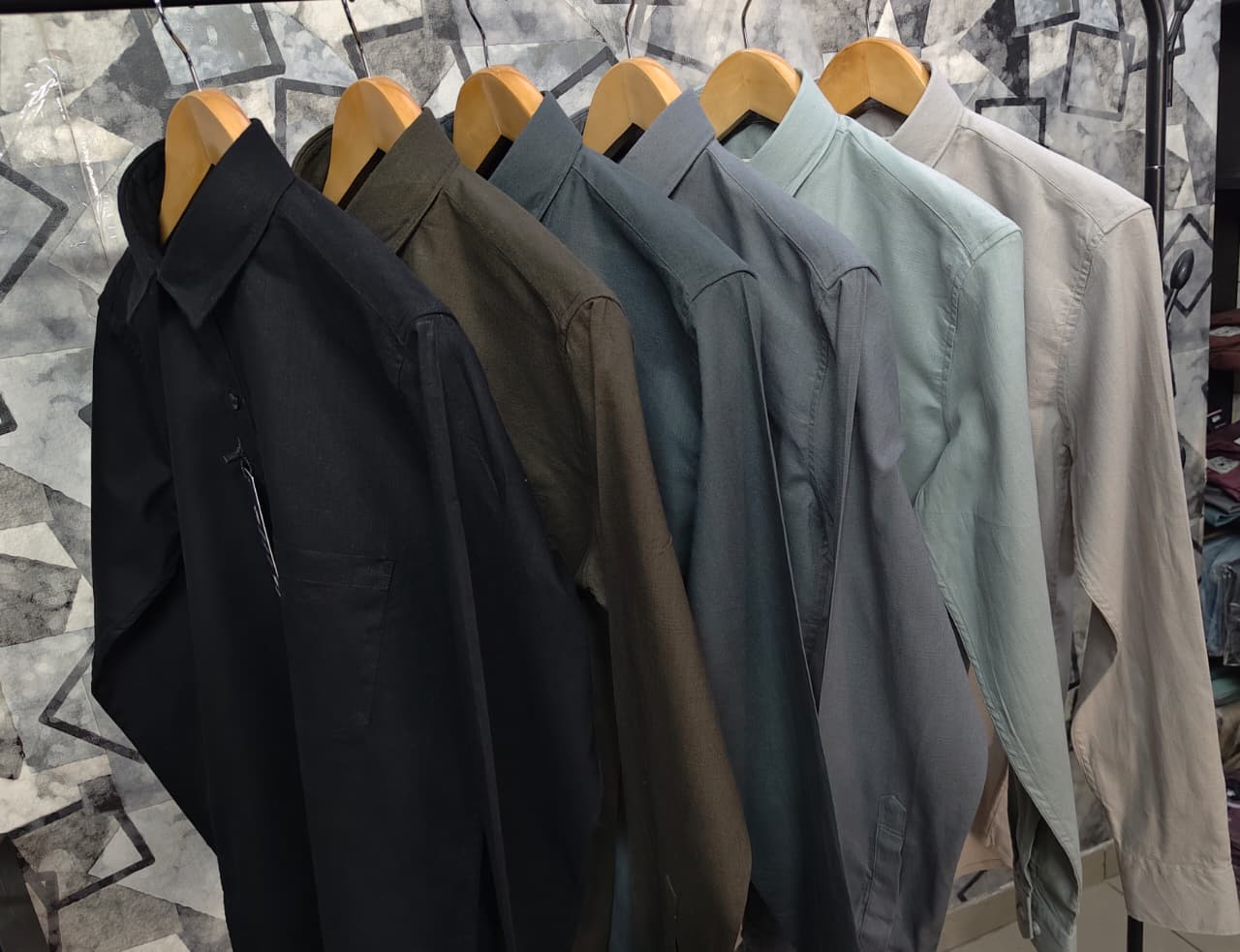 Plain Linen Shirts