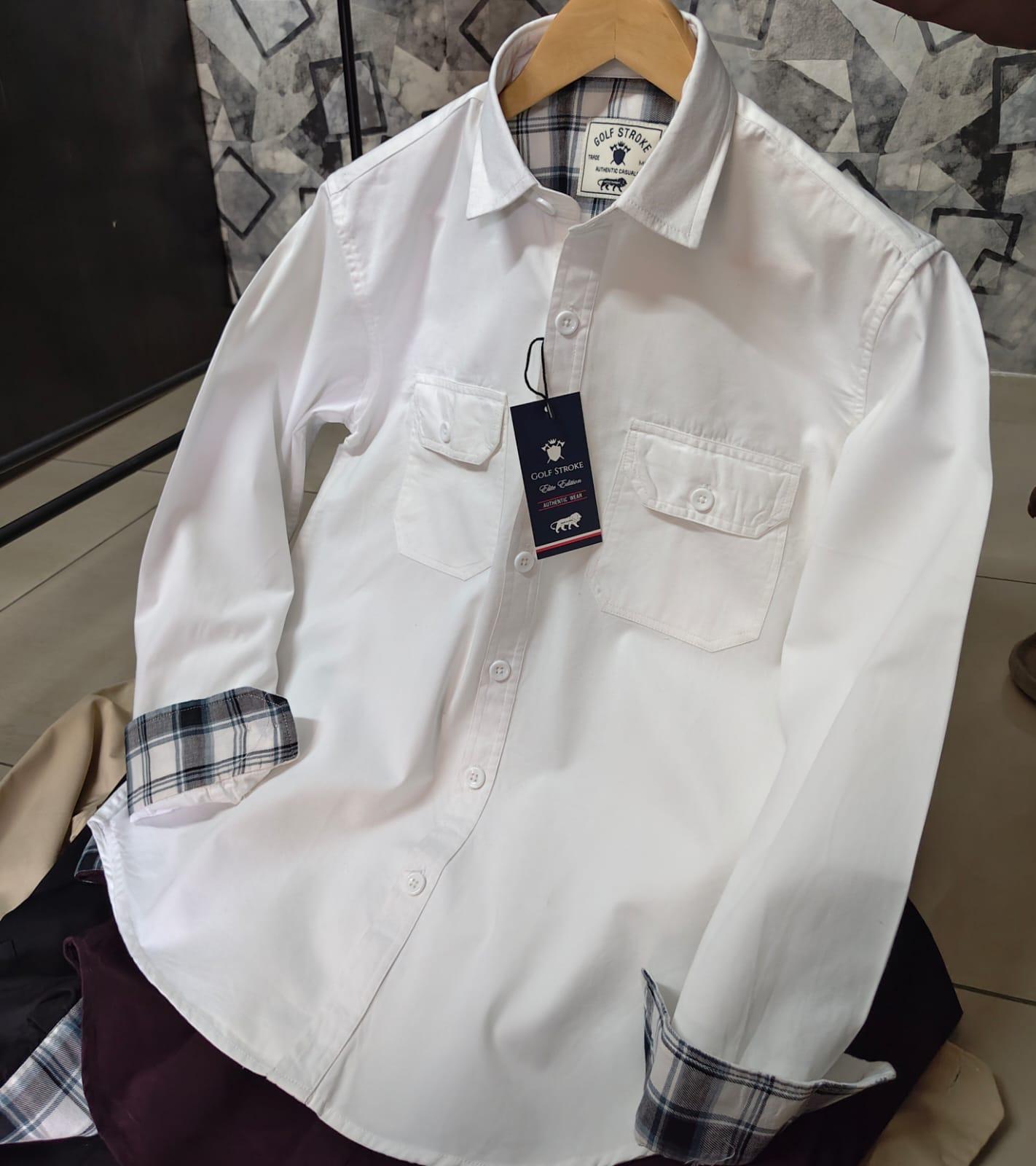 Double Pocket Cargo Shirts2 - Image 6