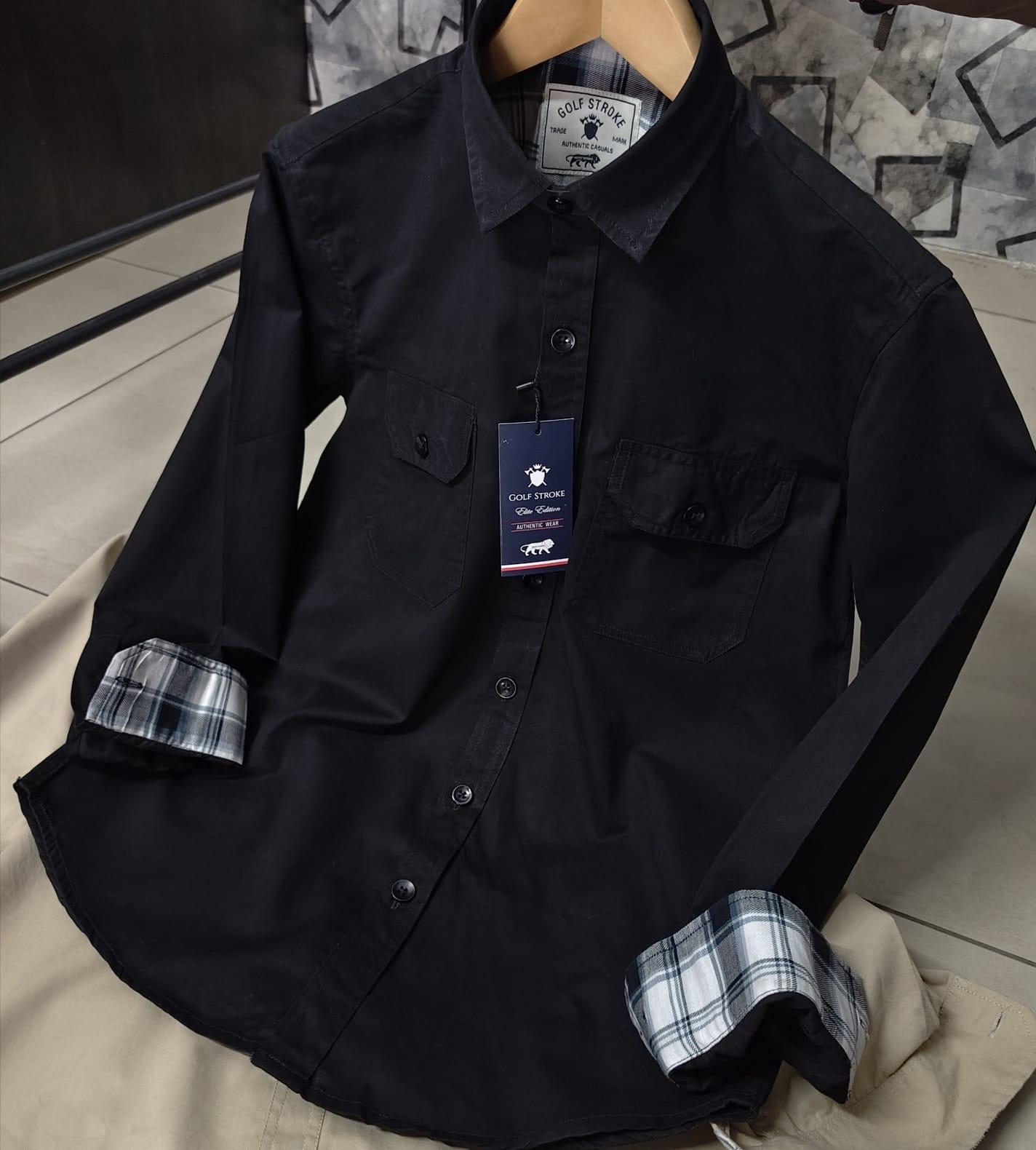 Double Pocket Cargo Shirts2 - Image 4