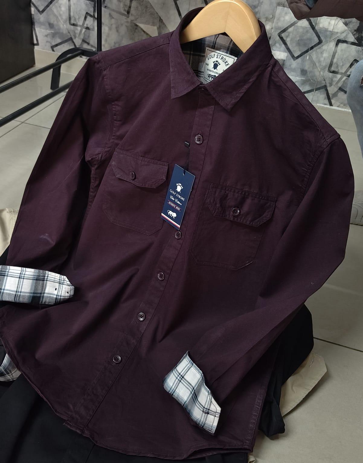 Double Pocket Cargo Shirts2 - Image 5