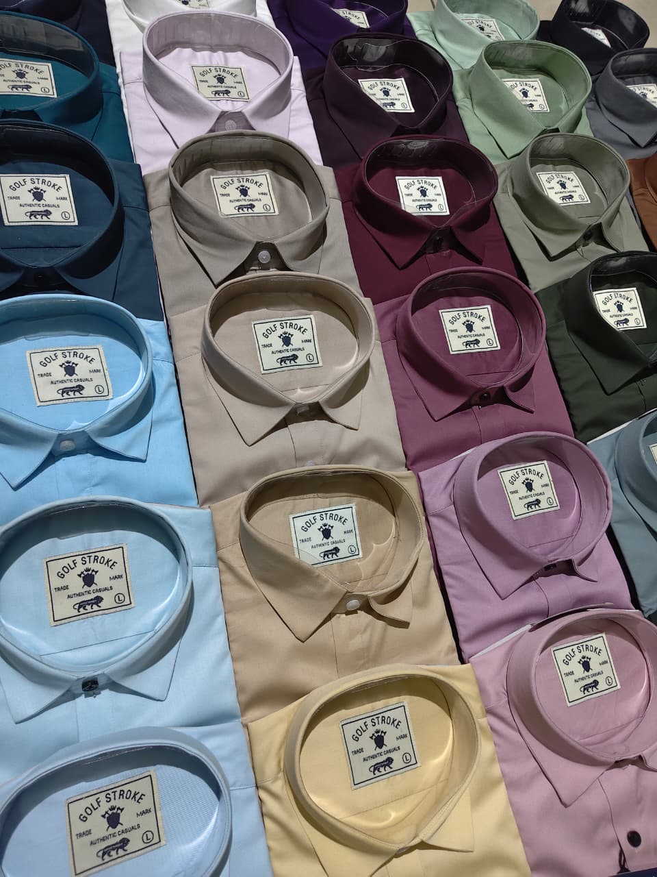Plain Shirts – Satin - Image 3