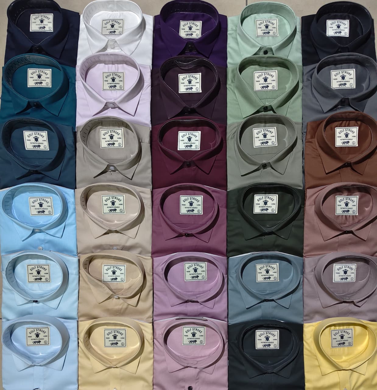 Plain Shirts – Satin - Image 2