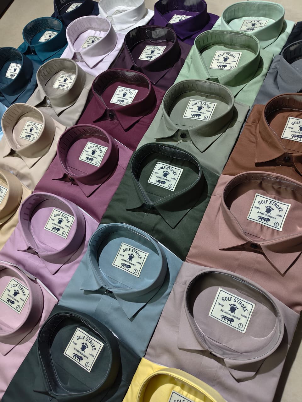 Plain Shirts – Satin