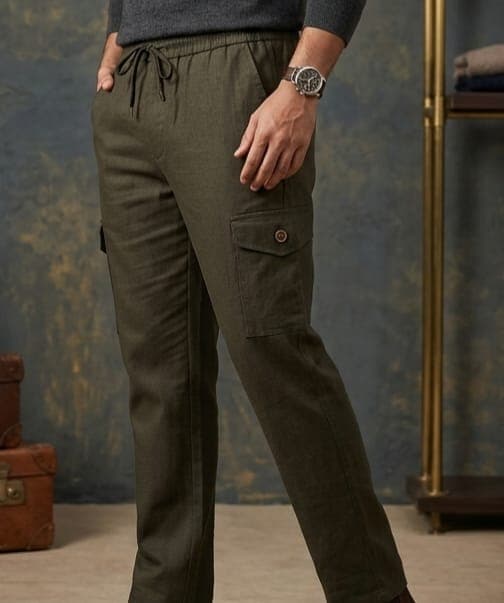 Linen Joggers - Image 2