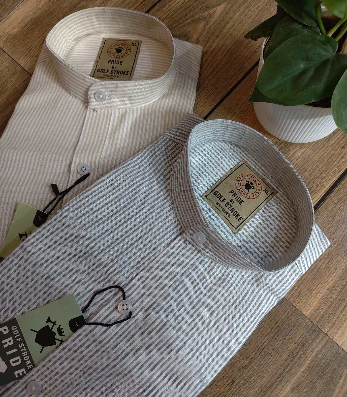 Short Kurta – Vertical Stripes - Image 3